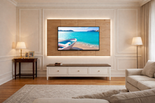 Lade das Bild in den Galerie-Viewer, TV- Wand aus Eiche (Astig)