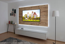 Lade das Bild in den Galerie-Viewer, TV- Wand aus Eiche (Astig)