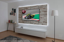 Lade das Bild in den Galerie-Viewer, TV- Wand im Altholz-Stil