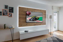 Lade das Bild in den Galerie-Viewer, TV- Wand aus Eiche (Astig)
